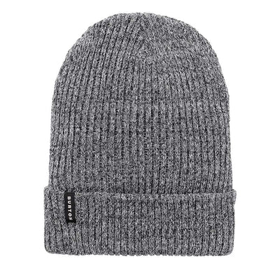 Burton Recycled Rib Beanie 2026 001 TRUE BLACK/STOUT WHITE MARL