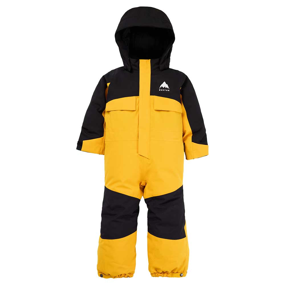 Burton Toddler's 2L One Piece Snowsuit 2025 002 TRUE BLACK/GOLDENROD
