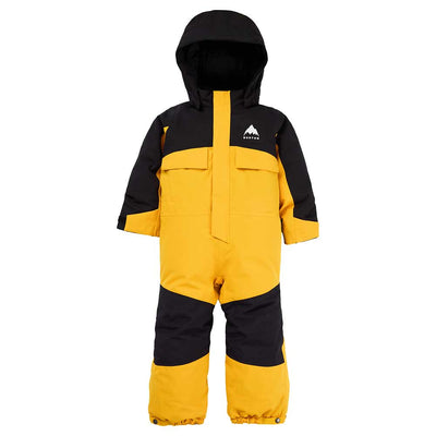 Burton Toddler's 2L One Piece Snowsuit 2025 002 TRUE BLACK/GOLDENROD