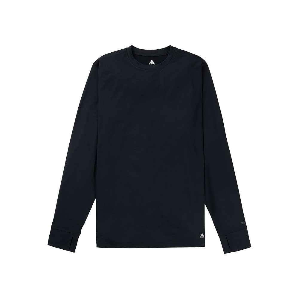 Burton Men's Midweight Base Layer Crewneck 2026 A04 TRUE BLACK