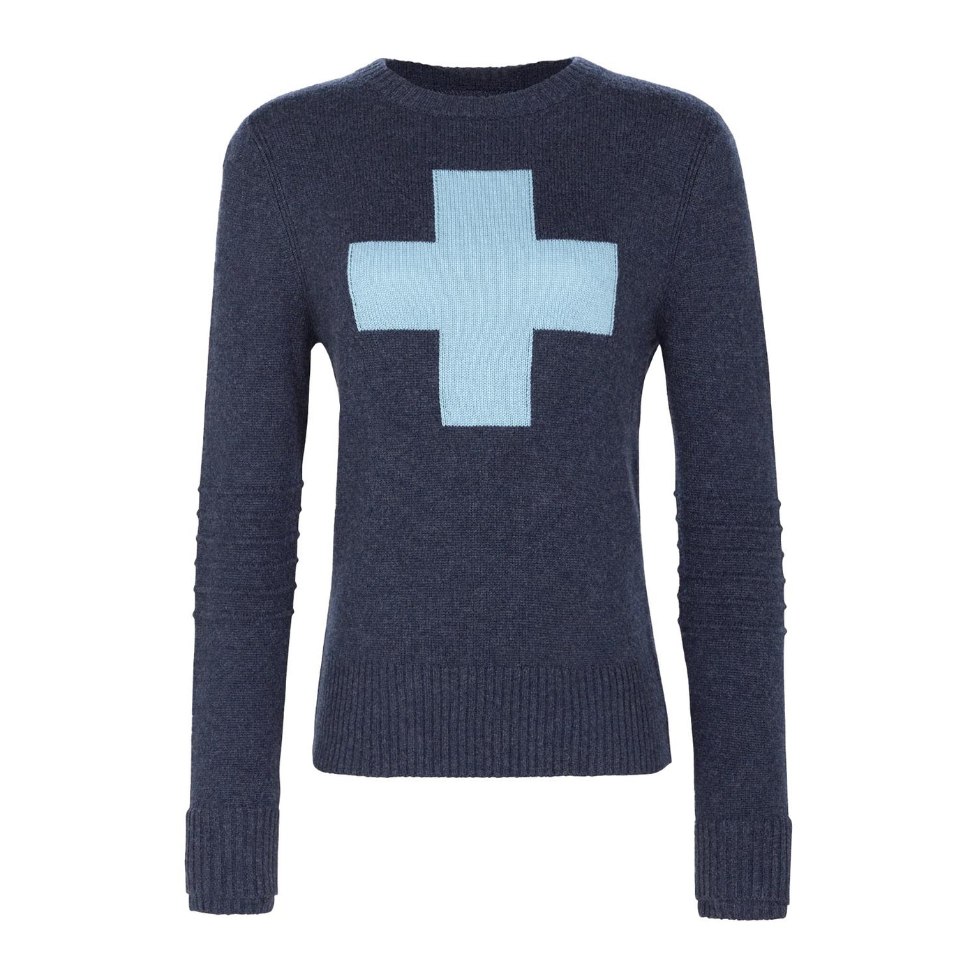 Alps And Meters Women's Cashmere Ski Race Knit Patrol 2025 NAVY