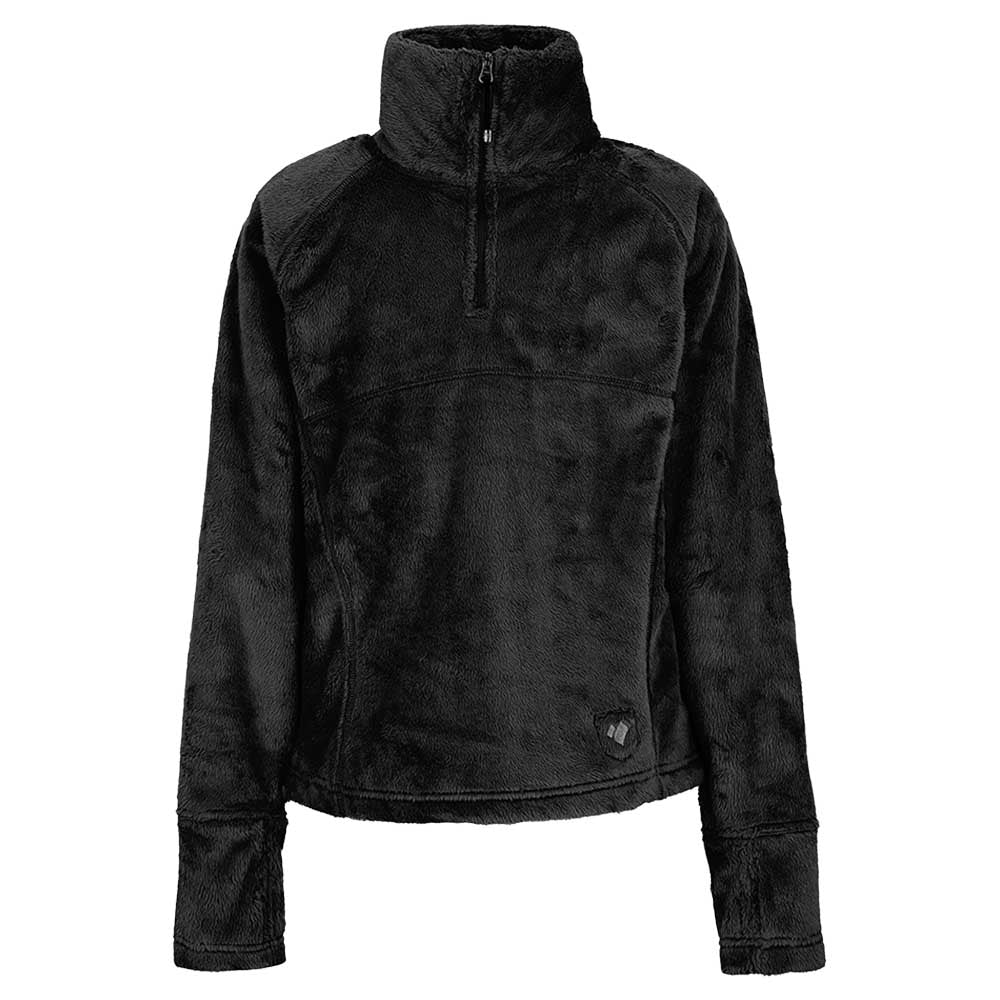 Obermeyer Junior's Furry Fleece Top 2026 BLACK