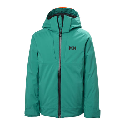 Helly Hansen Junior's Alpha Snow Jacket 2026 466 SIGNAL GREEN