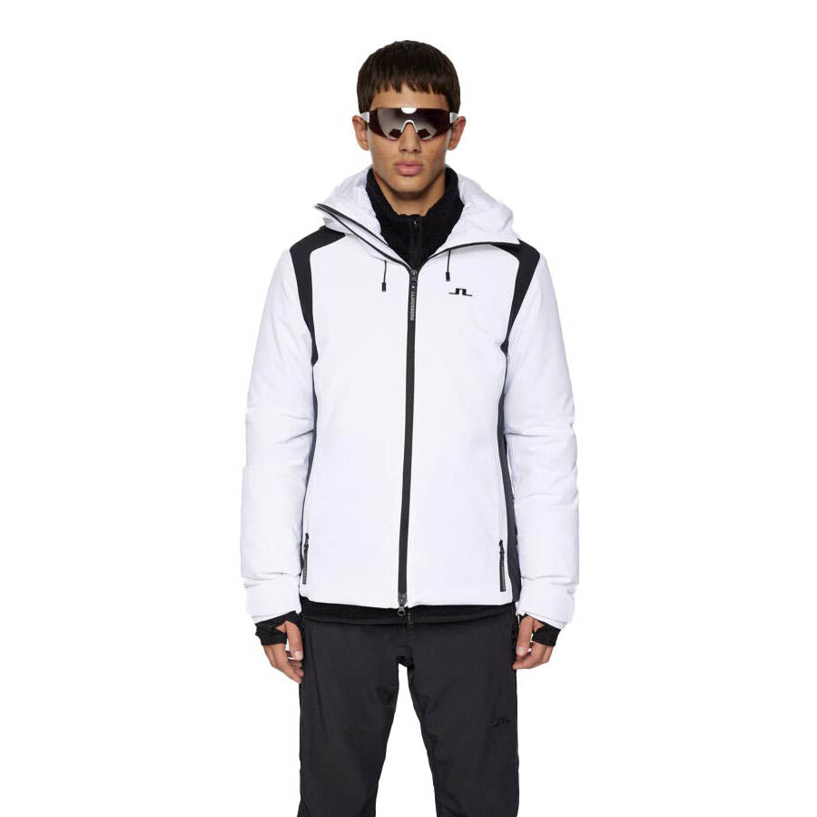 J. Lindeberg Men's Kerry Jacket 2025 WHITE