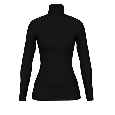 Head Women's Bree Turtleneck Shirt 2025 BLACK