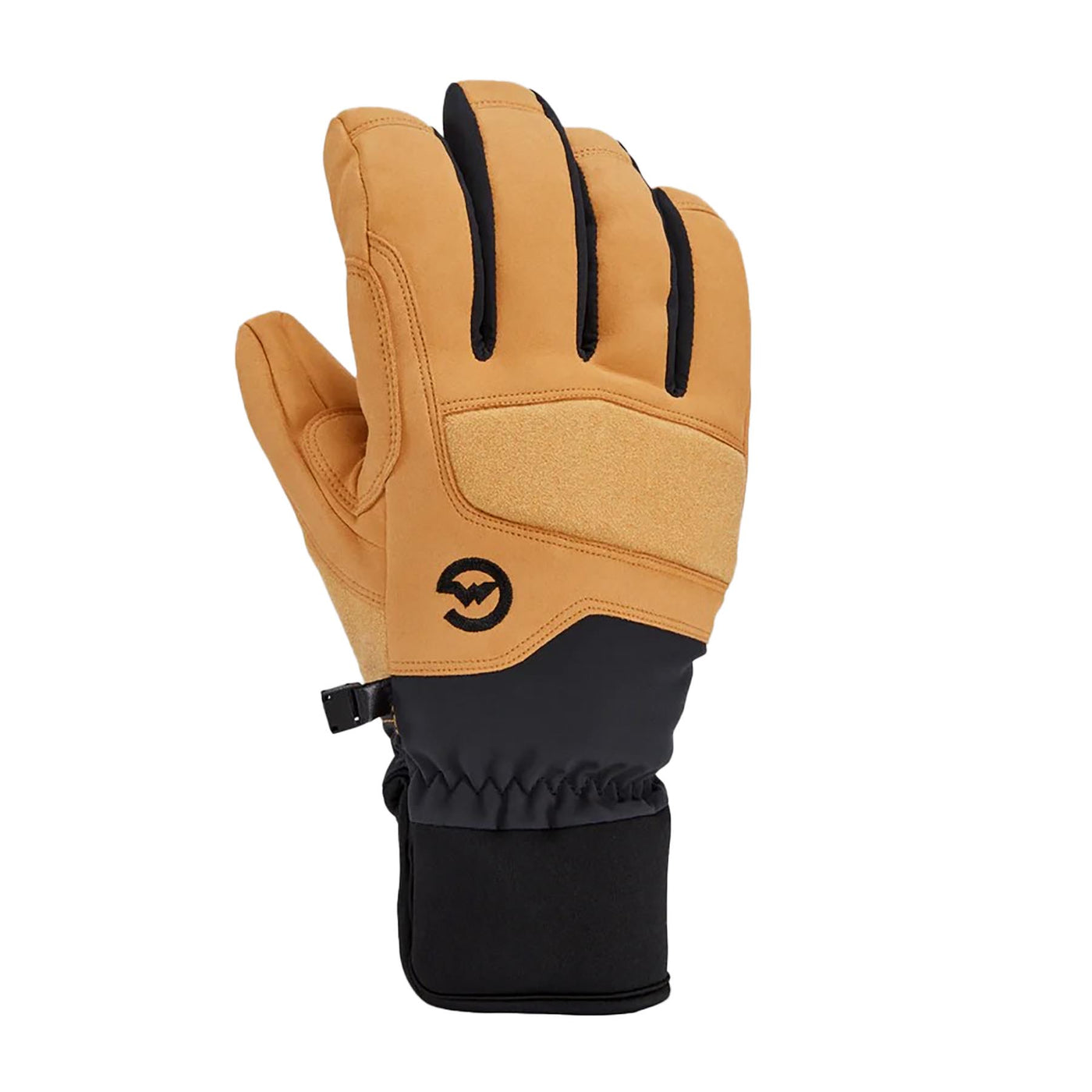 Gordini Men's MTN Crew Gloves 2025 TAN/BLACK