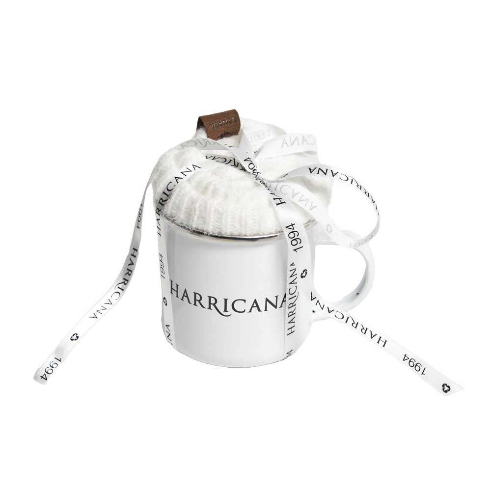 Harricana Warmest Gift Beanie & Cup 2025 WHITE