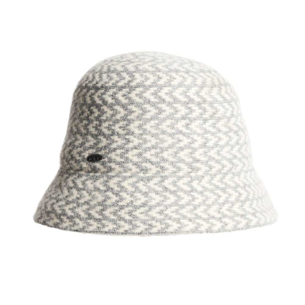 Canadian Hat Women's Chantale Cloche Hat 2025 7922 Grey White