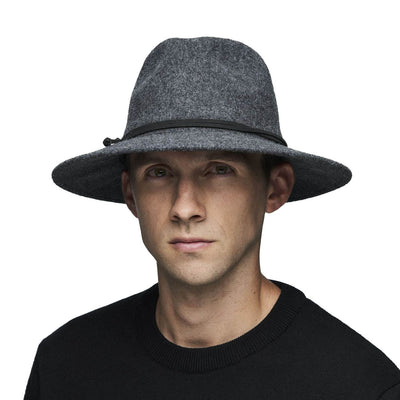 Canadian Hat Frederk Soft Fedora 2025 CHARCOAL