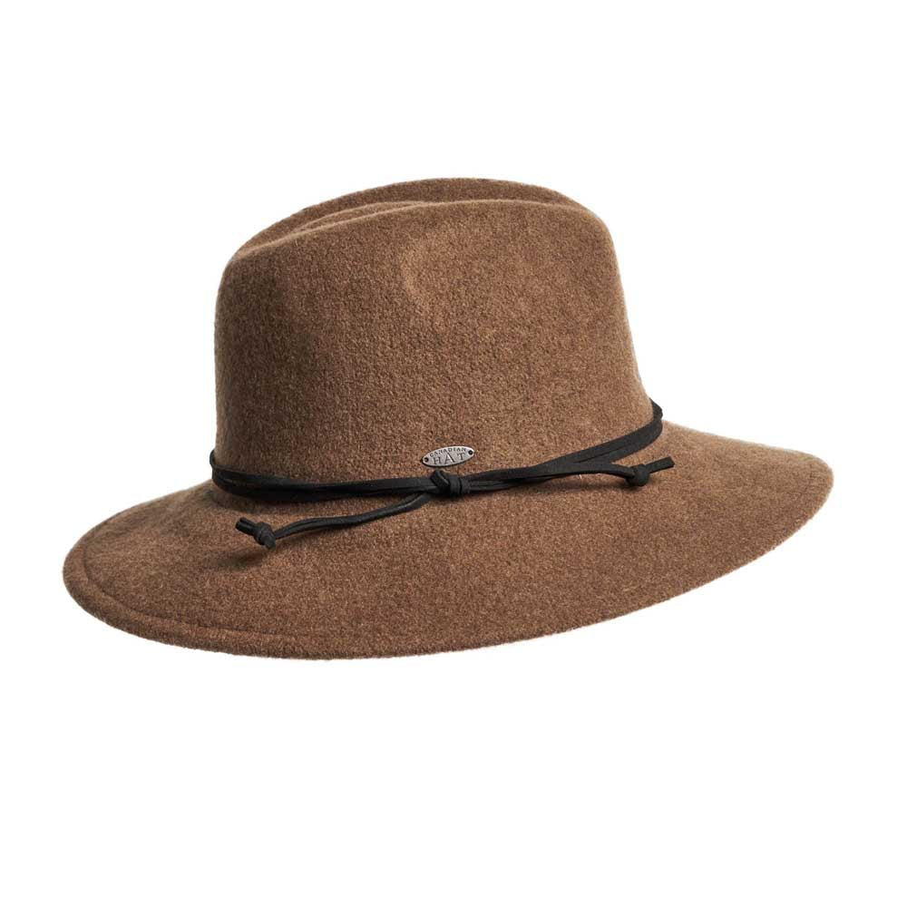 Canadian Hat Frederk Soft Fedora 2025 BROWN