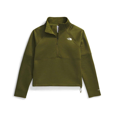 The North Face Women's DotKnit Thermal 1/4 Zip 2025 FOREST OLIVE