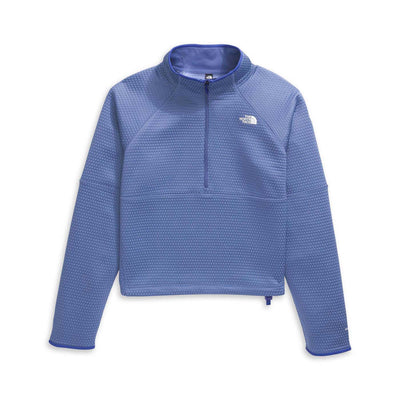 The North Face Women's DotKnit Thermal 1/4 Zip 2025 6M7 VIRTUAL BLUE/INDIGO PLUM