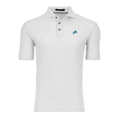 Greyson Men's Omaha Polo with Lions Embroidered Logo ARCTIC