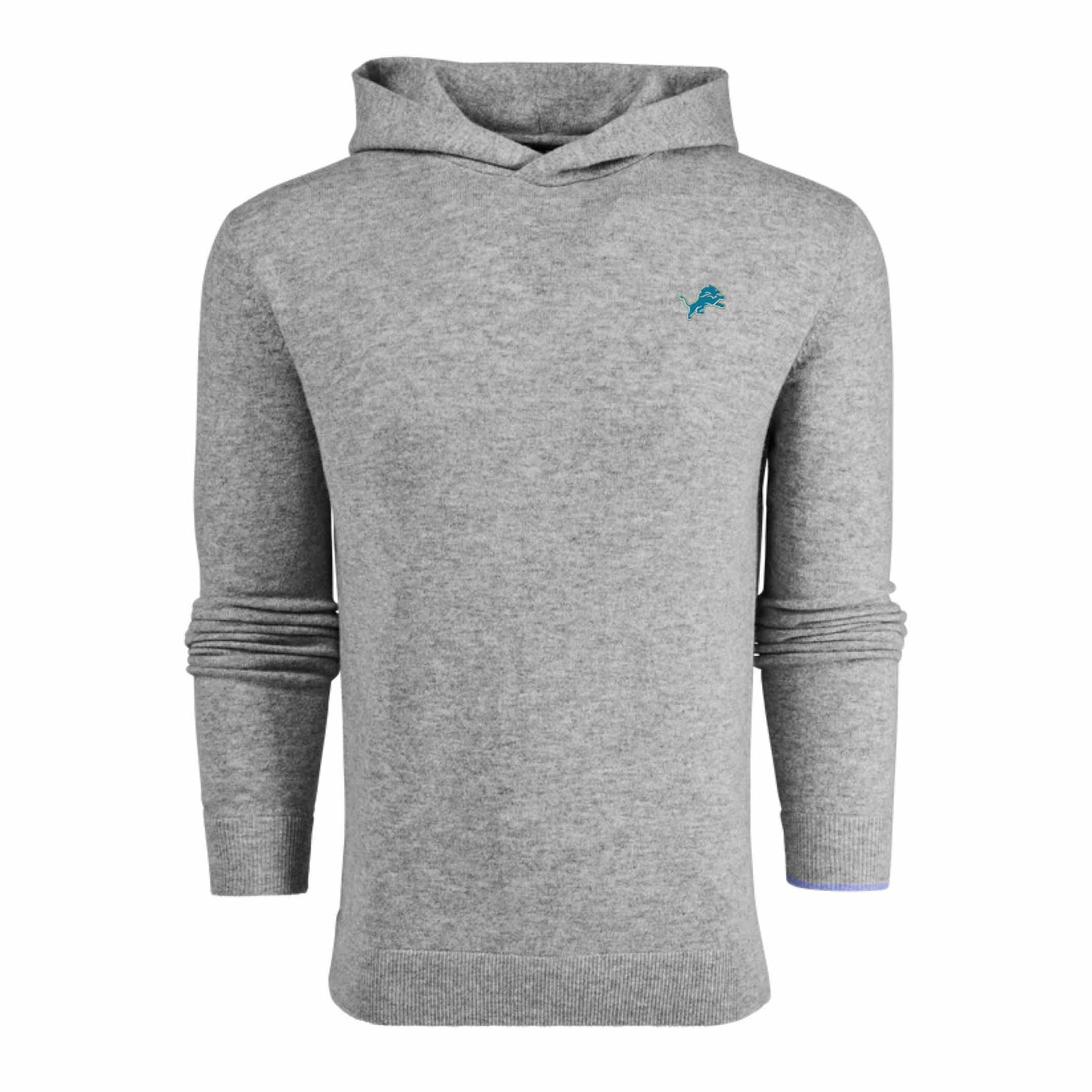 Greyson Men's Koko Hoodie with Lions Embroidered Logo LIGHT HEATHER GREY