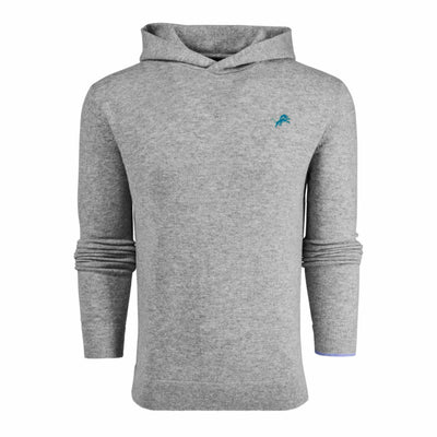 Greyson Men's Koko Hoodie with Lions Embroidered Logo LIGHT HEATHER GREY