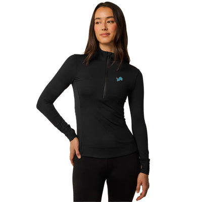 Greyson Women's Halley 1/4 Zip with Lions Embroidered Logo SHEPHERD