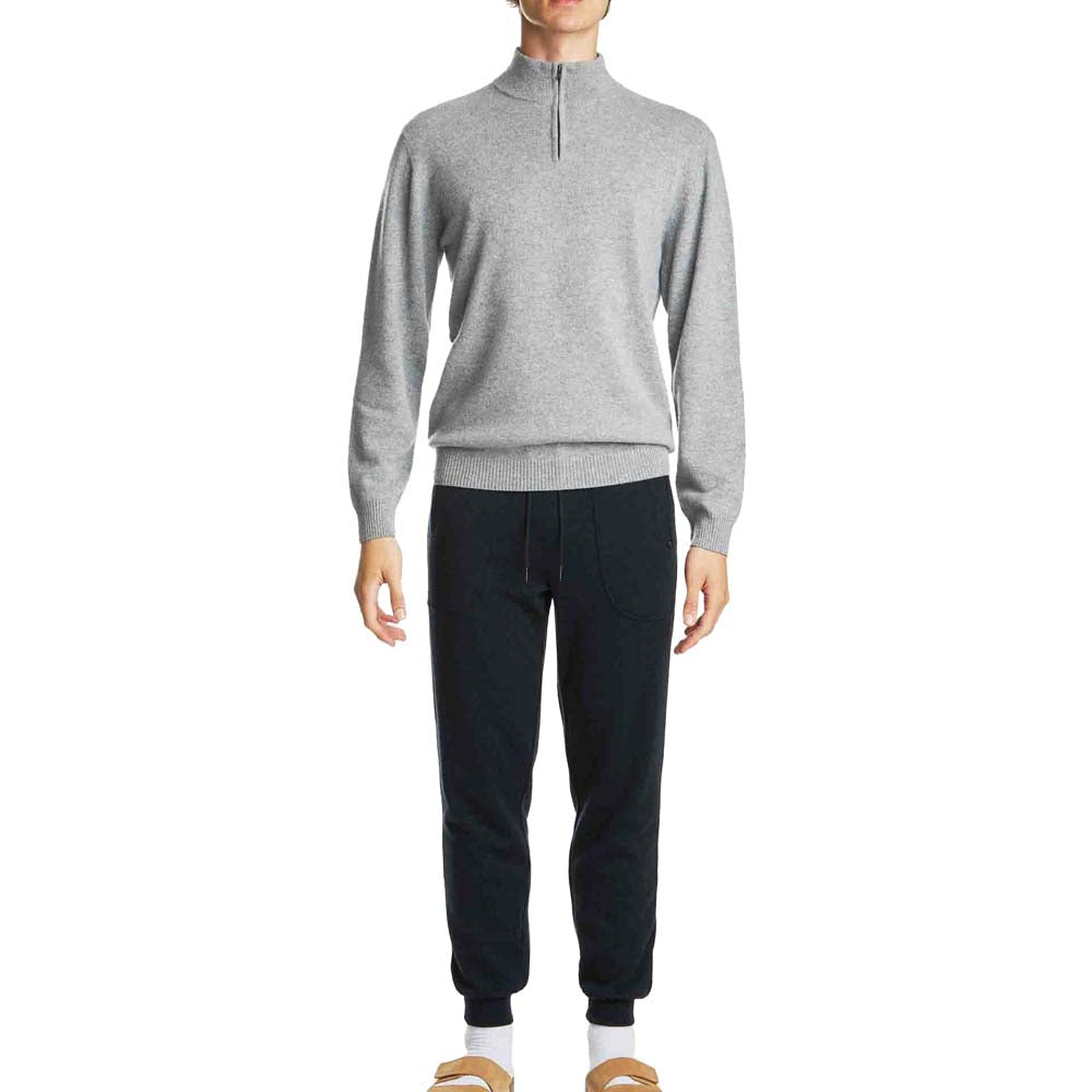 We Norwegians Men's Blefjell Zip-Up 2025 GREY MELANGE