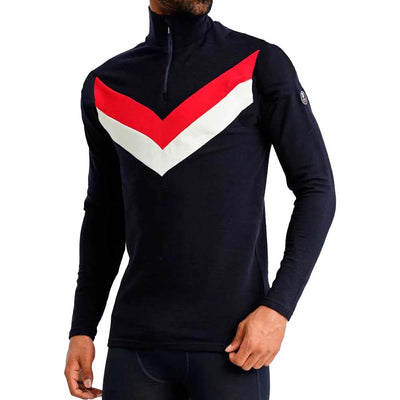 We Norwegians Men's Voss Chevron Zip-Up 2025 FLAG