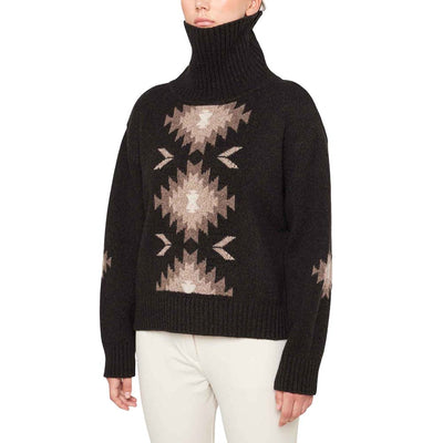 We Norwegians Women's Hovden Sweater 2025 BLACK/TAN