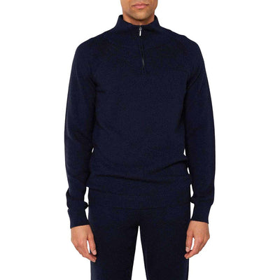 We Norwegians Men's Geilo 1/4-Zip 2025 NAVY BLUE