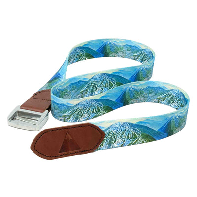 WHISKEY LEATHERWORKS BS SKY MAP LEATHER BELT