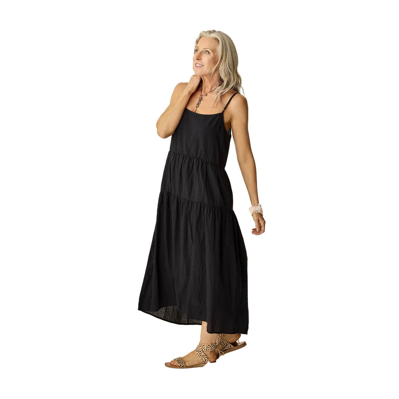 Carve Designs Women's Jacey Textured Dress 2025 026 BLACK TEXTURE