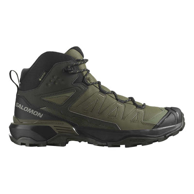 Salomon Men's X Ultra 360 Mid GORE-TEX Hiking Boots 2025 OLIVE NIGHT/BLACK/PEAT