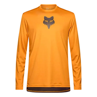Fox Women's Ranger Long Sleeve Fox Head Jersey 2025 213 CARAMEL