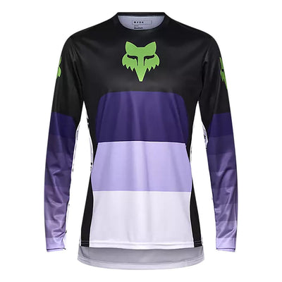 Fox Men's Ranger Long Sleeve Grid Jersey 2025 BLACK