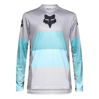 Fox Men's Ranger Long Sleeve Grid Jersey 2025 172 STEEL GRAY