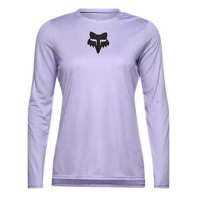 Fox Women's Ranger Long Sleeve Fox Head Jersey 2025 282 LILAC