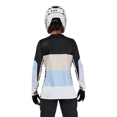 Fox Women's Ranger Long Sleeve Grid Jersey 2025
