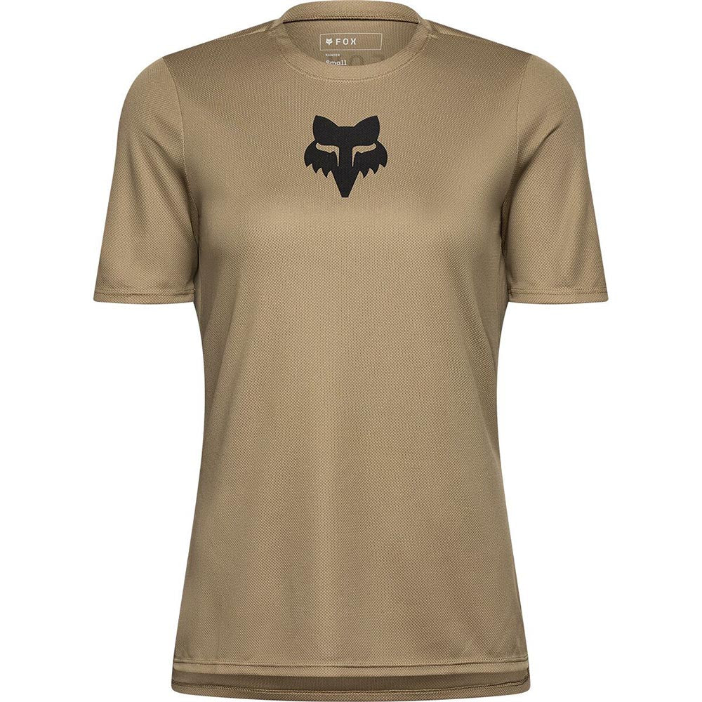 Fox Women's Ranger Short Sleeve Fox Head Jersey 2025 237 SAND