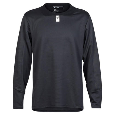 Fox Junior's Defend Long Sleeve Jersey 2025 BLACK