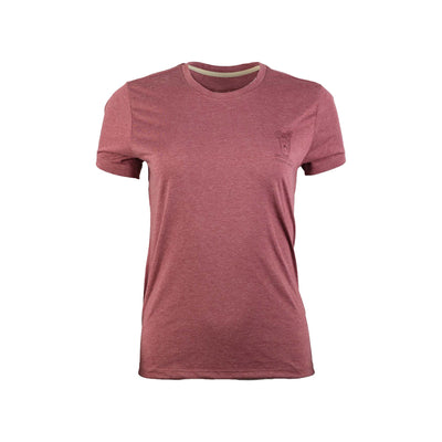 Flylow Women's Drinks Tee 2025 634 GARNET