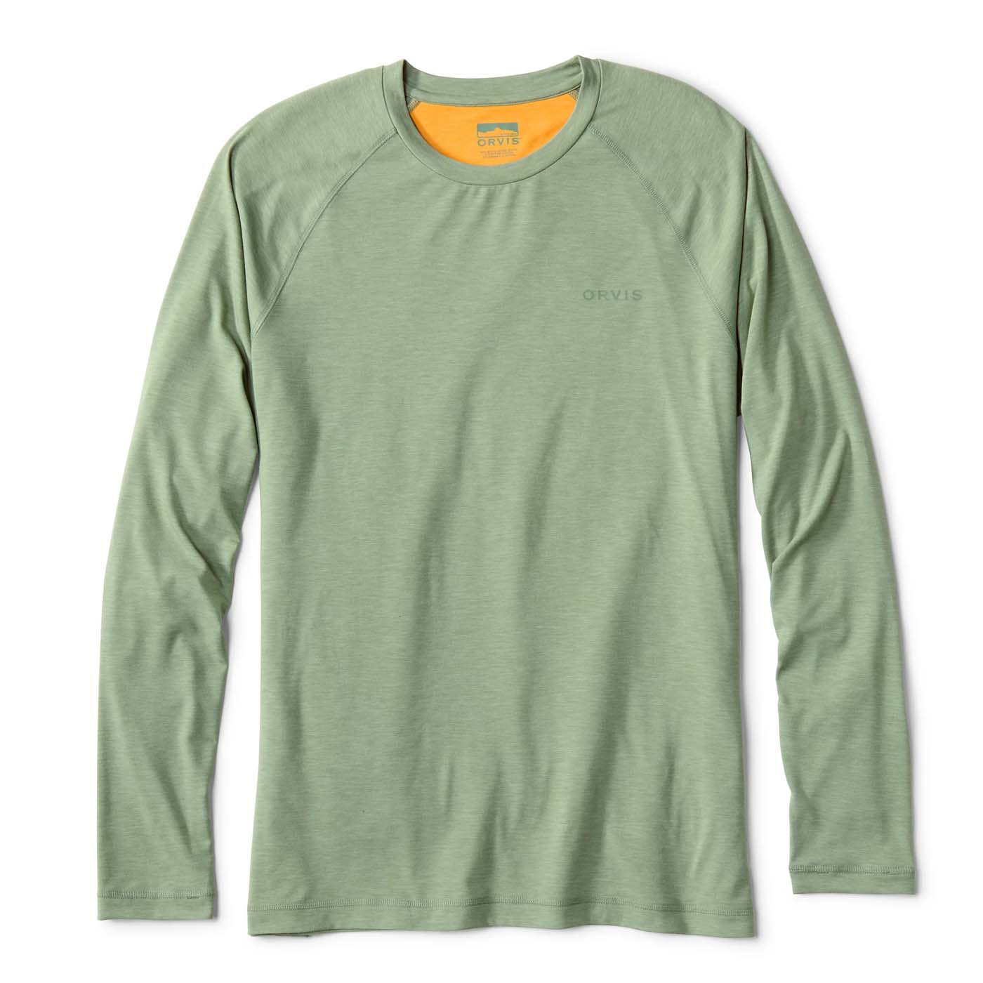 Orvis Men's DriCast Long-Sleeve Crewneck T-Shirt 2025 21 ALOE