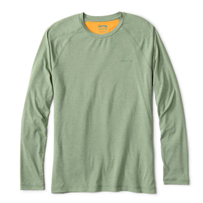 Orvis Men's DriCast Long-Sleeve Crewneck T-Shirt 2025 21 ALOE