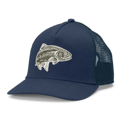 Orvis Men's Trout Trucker Hat 2025 03 NAVY