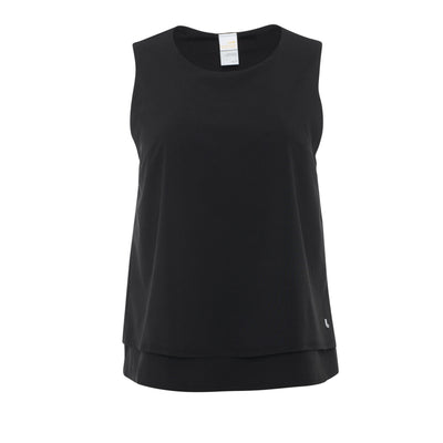 Lole Women's Olivie Layered Tank 2025 N415 BLACK