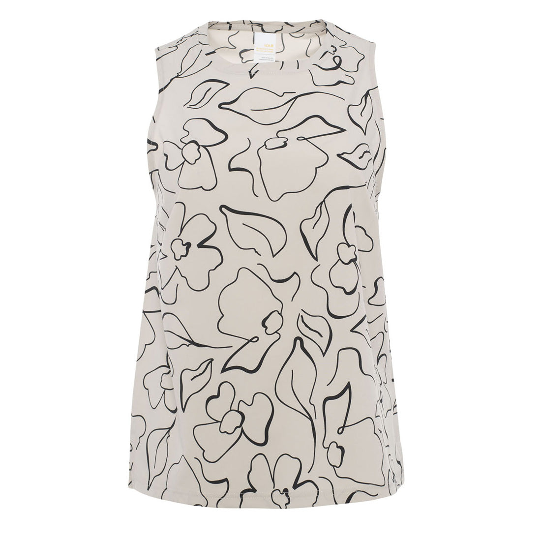 Lole Women's Olivie Tank 2025 G936 FLORA ABALONE