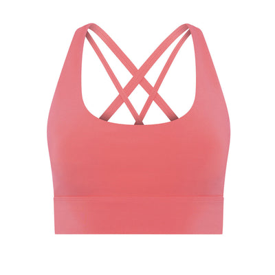 Lole Women's Action Bra 2025 K782 SUNSET CORAL