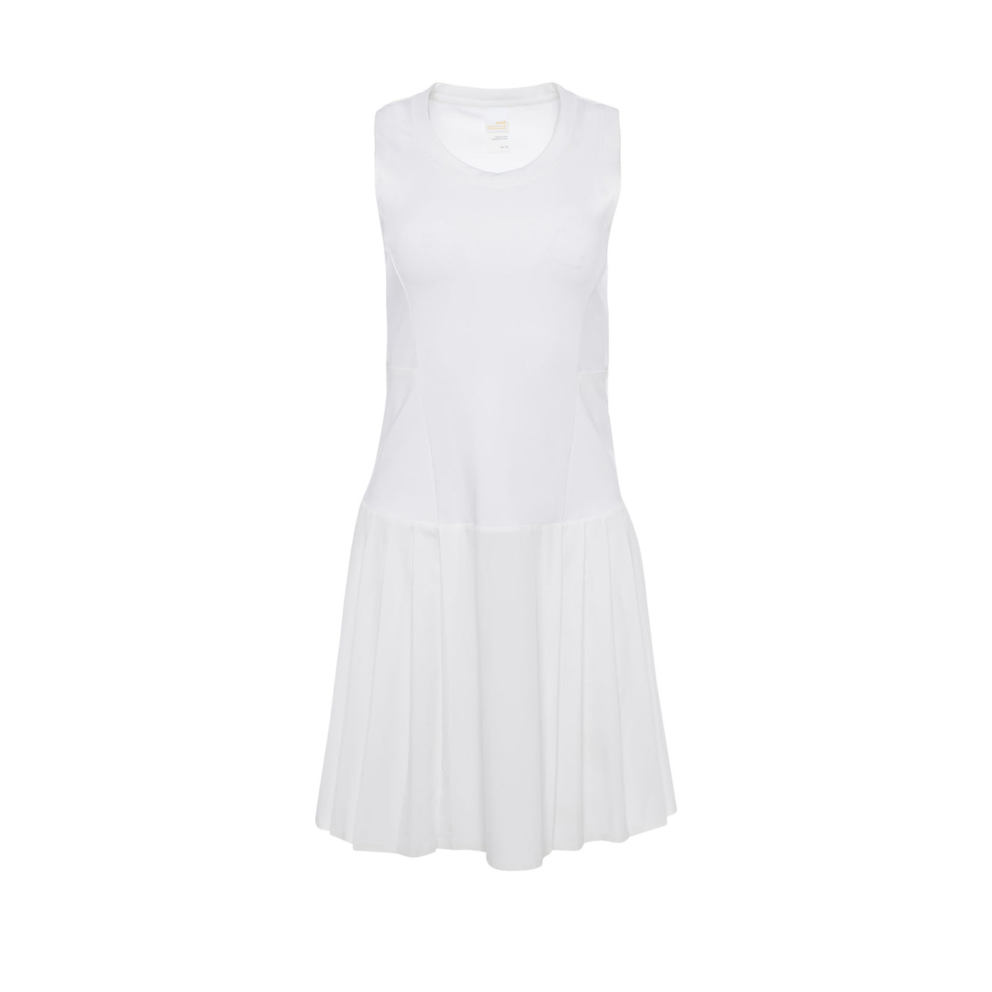 Lole Women's Game Sleeveless Dress 2025 WHITE