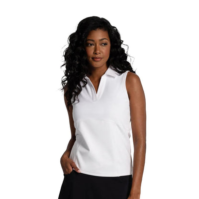 Lole Women's Step Up Polo 2025 WHITE