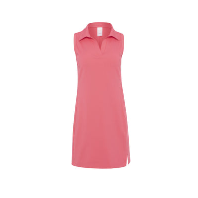 Lole Women's Step Up Polo Dress 2025 K782 SUNSET CORAL