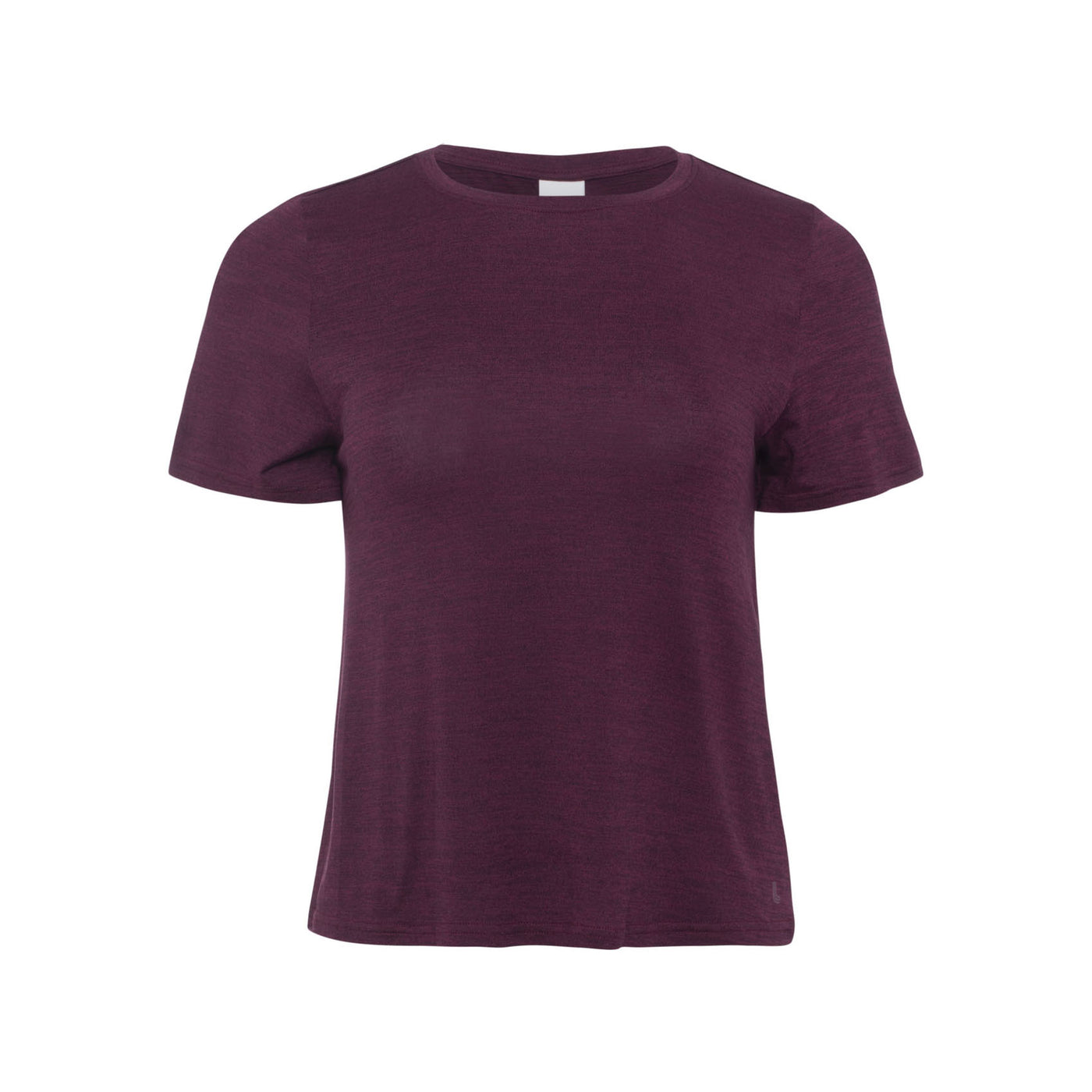Lole Women's Vital Tee 2025 P747 DEEP AMETHYST HEATHER
