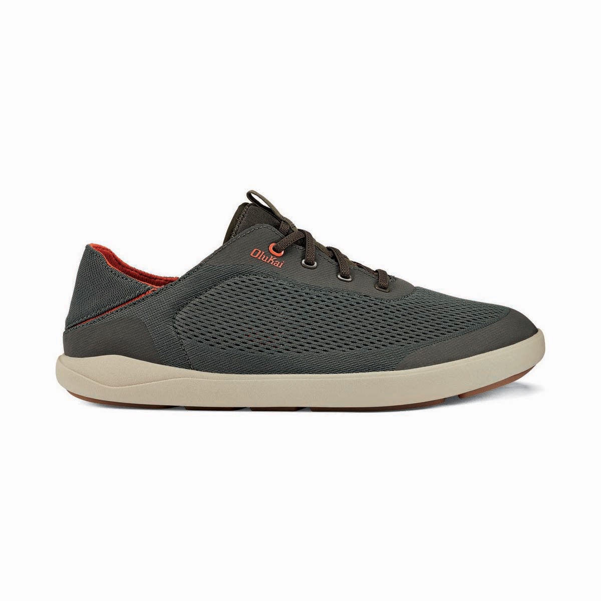 OluKai Men's Moku Pae Boat Shoes 2025 ISLAND SALT/KOI