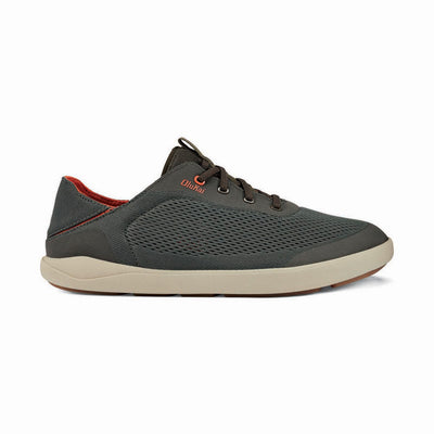 OluKai Men's Moku Pae Boat Shoes 2025 ISLAND SALT/KOI