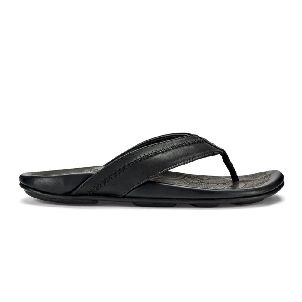 OluKai Men's Hiapo Sandals 2025 LRLR LAVA ROCK/LAVA ROCK