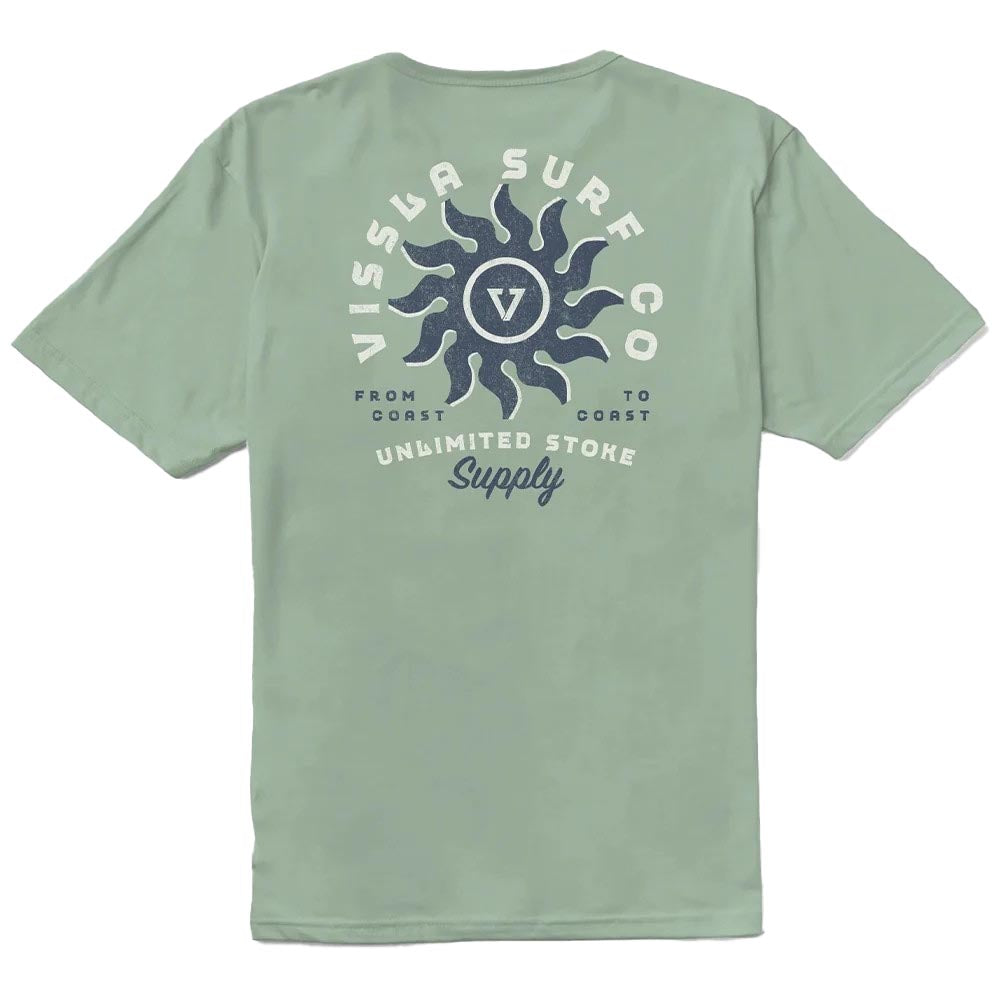 Vissla Men's Spins Organic Tee 2025