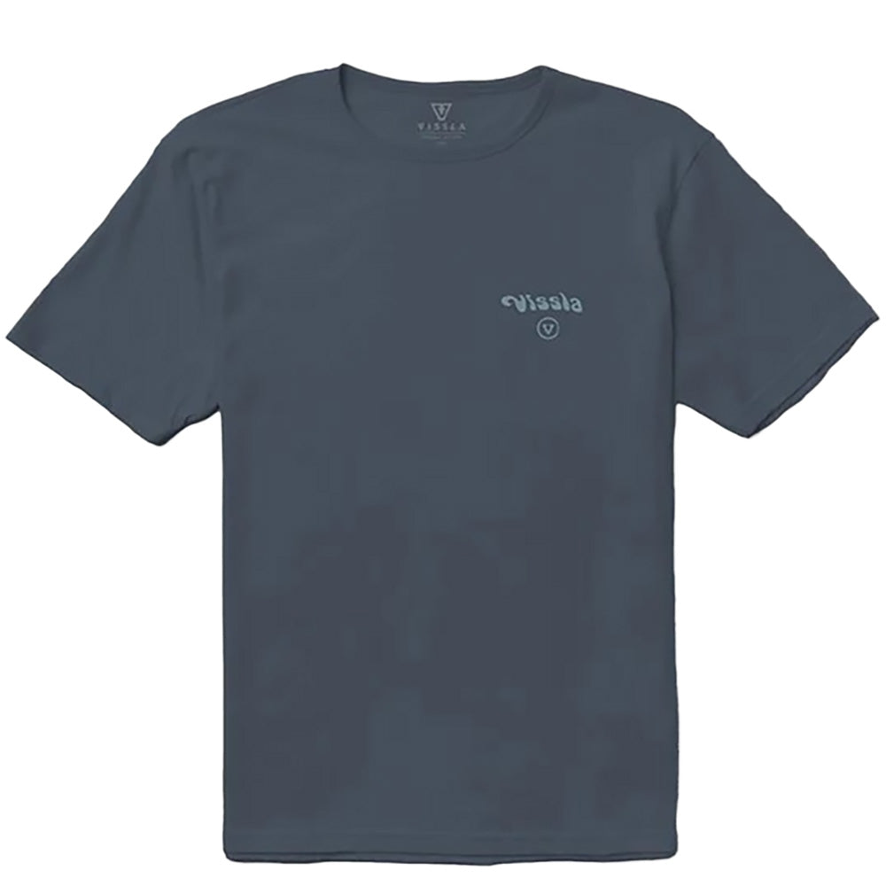 Vissla Men’s Out There Organic Tee 2025 DARK DENIM